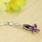 Moda violet Inlaid diamant Insect Colier de argint - Pagină 3