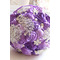 Purpuriu diamant de nunta decorare nunta de nunta creative deține flori - Pagină 1