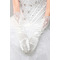 Mănuși de nuntă roșu lung mătase ceremonial plin deget rece - Pagină 2