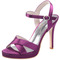 Personalizate high-end cross curea subțire sandale pentru femei pantofi de mireasă din satin pantofi de banchet - Pagină 9