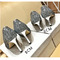 Încălțăminte pentru femei de nuntă pantofi de mireasă cristal de paiete cu tocuri înalte - Pagină 3