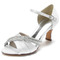 Pantofi de mireasa fluture din satin pantofi de domnișoară verde cu toc înalt stiletto tocuri înalte - Pagină 1
