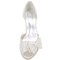 Încălțăminte de nuntă plus mărime pantofi singuri arc sandale de satin - Pagină 2