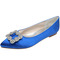 Pantofi pentru femei cu vârf plat, pantofi clasici de mireasă din sifon satinat - Pagină 5