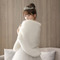 Rochie de mireasă cu blană de mână de imitație cu cămașă căptușită haină caldă - Pagină 2