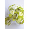 Camellia albă verde coreeană mireasa simulare flori pentru nuntă în mână - Pagină 1