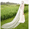 Nunta trailing voal simplu voal nud alb accesorii rochie mireasa - Pagină 1