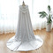 Șal de nuntă colorată lungă din satin cu glugă mantă mireasă - Pagină 2