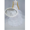 Nunta de mireasa elastic talie lățime două jetoane flouncing rochie de mireasa - Pagină 3