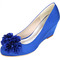 Toamna pantofi plat cu capul pătrat retro pământ adânc flori pantofi handmade dulce moda - Pagină 4