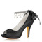 Pantofi cu strasuri cu perle Încălțăminte pentru domnișoară de onoare de nuntă Tocuri înalte de mireasă - Pagină 7