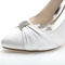 Încălțăminte de mireasă pentru femei încălțăminte cu pantofi din satin cu toc înalt - Pagină 11