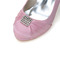Satin pantofi de mireasă pantofi de nuntă roz pantofi petrecere cina tocuri înalte - Pagină 6