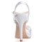 Personalizate high-end cross curea subțire sandale pentru femei pantofi de mireasă din satin pantofi de banchet - Pagină 4