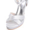 Personalizate high-end cross curea subțire sandale pentru femei pantofi de mireasă din satin pantofi de banchet - Pagină 6