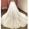 Fusta detașabilă de nuntă pentru rochii Fusta suprafață de mireasă cu aplicații din dantelă Fusta trenă detașabilă dimensiune personalizată - Pagină 2