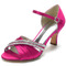 Pantofi de mireasa fluture din satin pantofi de domnișoară verde cu toc înalt stiletto tocuri înalte - Pagină 11