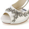 Pantofi de mireasă de damă Paiete de cristal cu paiete cu bijuterii Pantofi de mireasă cu stras cristal Toc înalt Toc stiletto Peep Toe - Pagină 4