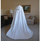 200CM șal mireasă haină nuntă șal alb cu glugă - Pagină 3