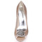 Sandale stiletto stofă impermeabilă din satin mireasa pantofi petrecere de nunta moda - Pagină 5