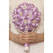 High end custom violet temă mireasă mireasă buchet - Pagină 2