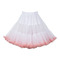 Jupon de tul umflat cu talie elastică roz, fuste de balet prințesă Lolita Cosplay, fustă tutu scurtă de nor curcubeu 45cm - Pagină 5