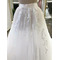 Fusta detașabilă de nuntă pentru rochii Fusta suprafață de mireasă cu aplicații din dantelă Fusta trenă detașabilă dimensiune personalizată - Pagină 4