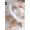 Perla de diamante mireasa de mână care deține flori personalizate trandafiri buchet de domnisoara de onoare - Pagină 1