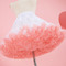 Jupon de tul umflat cu talie elastică roz, fuste de balet prințesă Lolita Cosplay, fustă tutu scurtă de nor curcubeu 45cm - Pagină 1