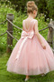 Rochie florăreasă Nuntă Etaj lungime Mediu Fermoar Talie naturală - Pagină 6