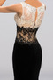 Rochie de seara Sirenă Afișează Fermoar Appliqué Catifea Lungime de glezna - Pagină 4