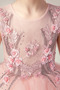 Rochie florăreasă Tul Perle Vară Ceremonie Asimetric Bijuterie - Pagină 5