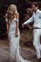Rochie de mireasa Sirenă Fermoar Elegant Fără mâneci Talie naturală - Pagină 4