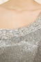 Rochie de seara Sirenă Asimetric mâneci Fermoar Elegant Mătura - Pagină 3