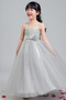 Rochie florăreasă Tul Ceai de lungime Curele de spaghete Elegant - Pagină 4