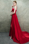 Rochie de seara Fara spate A-linie Curele late Conservatie Satin - Pagină 3