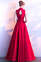 Rochie de bal Un gât înalt Elegant A-linie Iarnă Performanță - Pagină 2