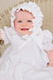 Rochie de botez Prințesă Talie naturale Arc accentuată Lung Minion - Pagină 2