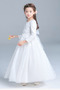 Rochie florăreasă Tul Fermoar Tricou Afișează Mâneci lungi Dantela - Pagină 4