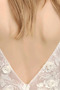 Rochie de mireasa V-gât adânc Dantela V gâtului Minion Flori - Pagină 6