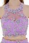 Rochie de bal Minge Talie naturală Appliqué Mediu Fără mâneci - Pagină 6