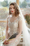 Rochie de mireasa Sirenă Romantice Talie naturală De pe umăr - Pagină 5
