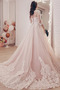 Rochie de mireasa Mâneci lungi Aplicatiile Talie imperiu Dantelă sus - Pagină 5