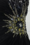 Rochie de bal Corsetul plisate Şifon Talie naturale Mătura Dantelă sus - Pagină 4