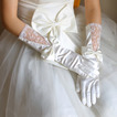 Mănuși de nuntă Room Toamna Glamour Lace Fabric Bow Tie