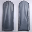 Praf acoperi 155 cm en-gros argint transparente sac de rochie de mireasa praf