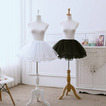Lolita cosplay rochie scurtă jupon balet, rochie de mireasă crinolină, jupon scurt 36CM