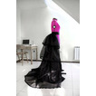 Fusta detasabila Fusta din organza Rochie de bal neagra Fusta stratificata Fusta formala Fusta de nunta marime personalizata