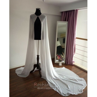Șifon lung șifon sacou de nuntă elegant elegant, lung de 2 metri - Pagină 3