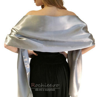 Satin Shawl Rochie de seara Shal Satin Scarf Rochie de mireasa Asortata - Pagină 15